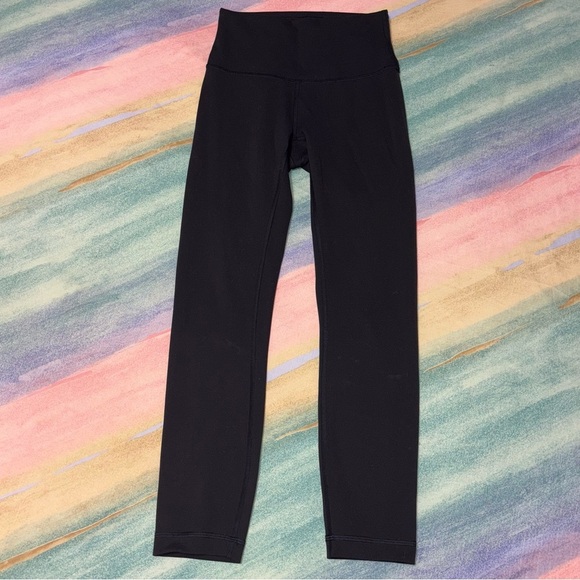 Lululemon Wunder Train High-Rise Crop 23" Black size 4 - Picture 6 of 10